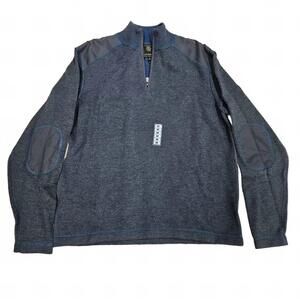 NEW F/X FUSION men's losing sweater in cobalt